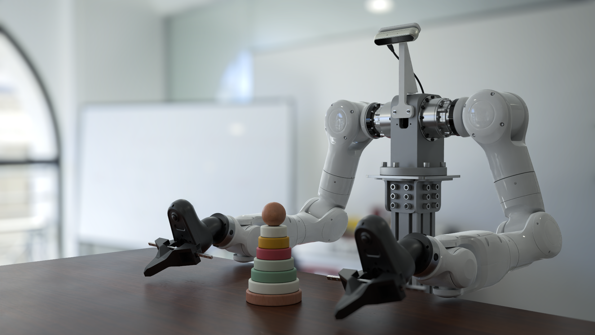 Genesis World teaser: simulated robots and environments rendered in Genesis World